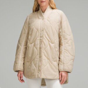 Lululemon Quilted Light Insulation Jacket - Color: Tan - Like New!